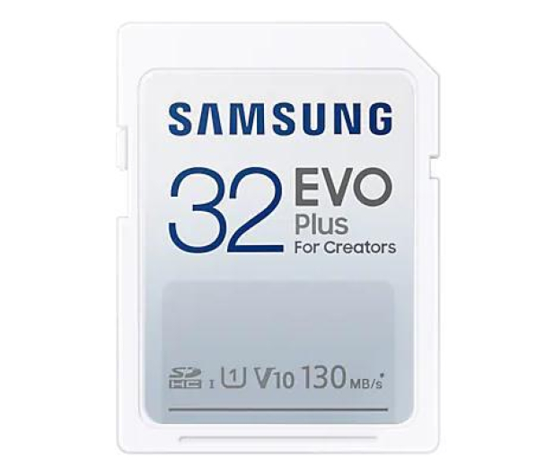 SAMSUNG EVO Plus SD 32GB 130MB/s - 687629 - zdjęcie